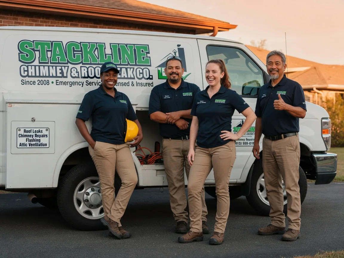 Chimney flashing repair company in Gambier, OH